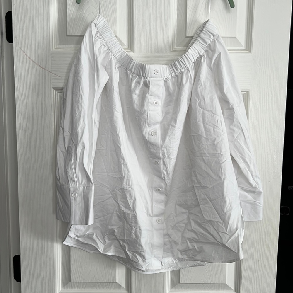 Zara Off the Shoulder Blouse